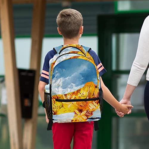 Sac à dos vache dorée avec trousse, le cadeau de rentrée idéal - 6