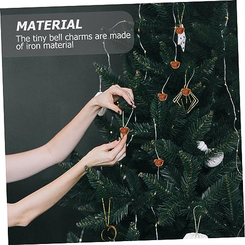 ABOOFAN 100 Pezzi Decorazioni Campanelle Fai da Te...