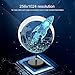 Zunate 3D Hologram Fan, 11.8in 3D Hologram Projector Advertising Display with 256 LED Beads, 1024X256 Holographic Advertising Display for Business Store Signs,Bar,Party (US Plug)