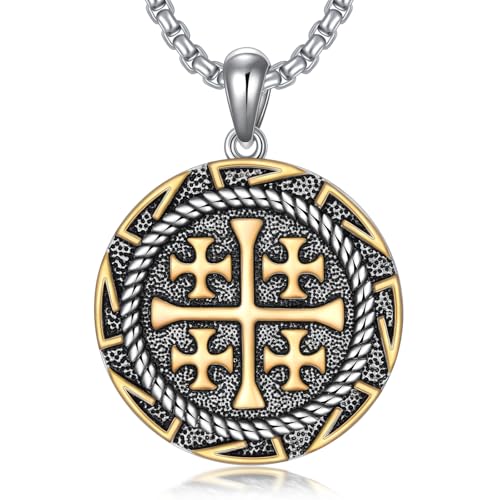 Collier croix en argent ROMANTICWORK, fini les bijoux religieux fragiles qui noircissent la peau
