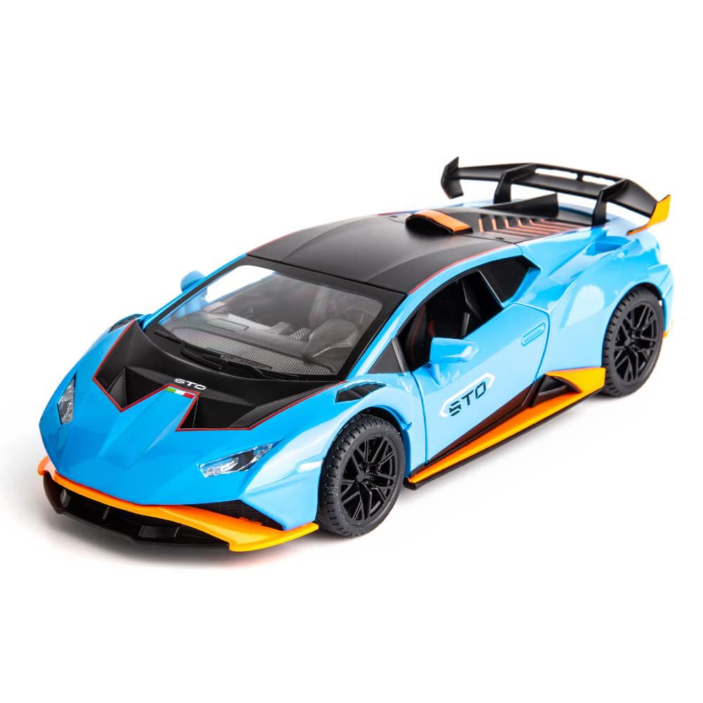 スーパーカー　ダイキャストモデルカー Amazon | WAKAKAC モデルカー 1/24スケール Lambo STO ダイカストトイ