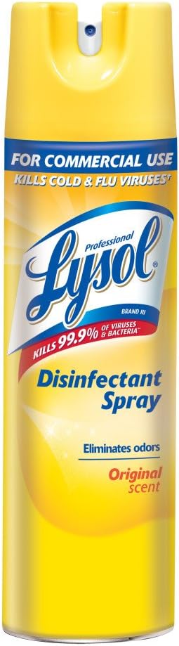 Professional Lysol Disinfectant Spray, Original Scent, 19oz