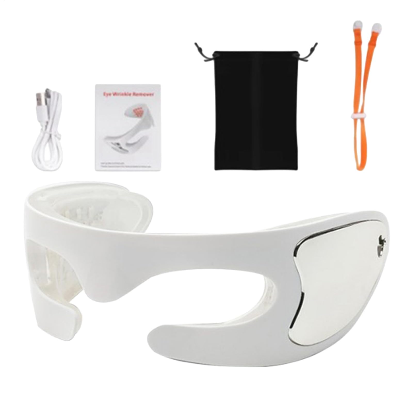 Gafas de masaje con luz, herramienta de masaje ocular portátil