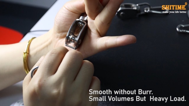 5 Pcs M15 Single Pulley Block, 304 Stainless Steel Djibouti - View #2