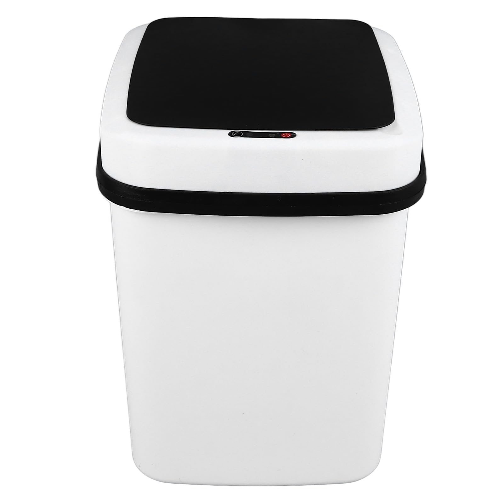 Jeanoko Bote de Basura Automático, Bote de Basura Inteligente, Gran Capacidad, Luz LED, Sensor de Movimiento Automático, Bote de Basura con Botón para Uso Doméstico