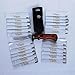 DakotaLine Wiebe Vixen Wicked Sharp Folding Scalpel Knife W/ 24 Replacement Blades
