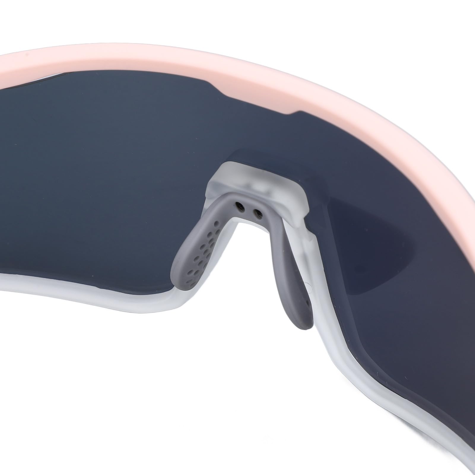 POENVFPO Occhiali da Sole Ciclismo, Occhiali Sportivi Polarizzati Fotocromatici con Montatura Rimovibile per Miopia, Protezione UV400 per Uomini e Donne Attività All'Aperto