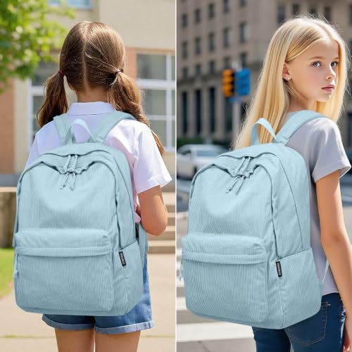 Image of ZUBOND Backpack for School Girls and Boys, Lightweight School Bookbag for Teens College Students Women & Men, Cute Large Laptop Backpack Fits 15.6 Inch Notebook