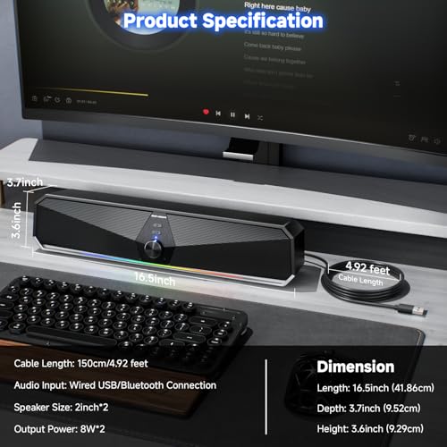 SENZER CS30 Bluetooth Computer Speakers の商品画像 5