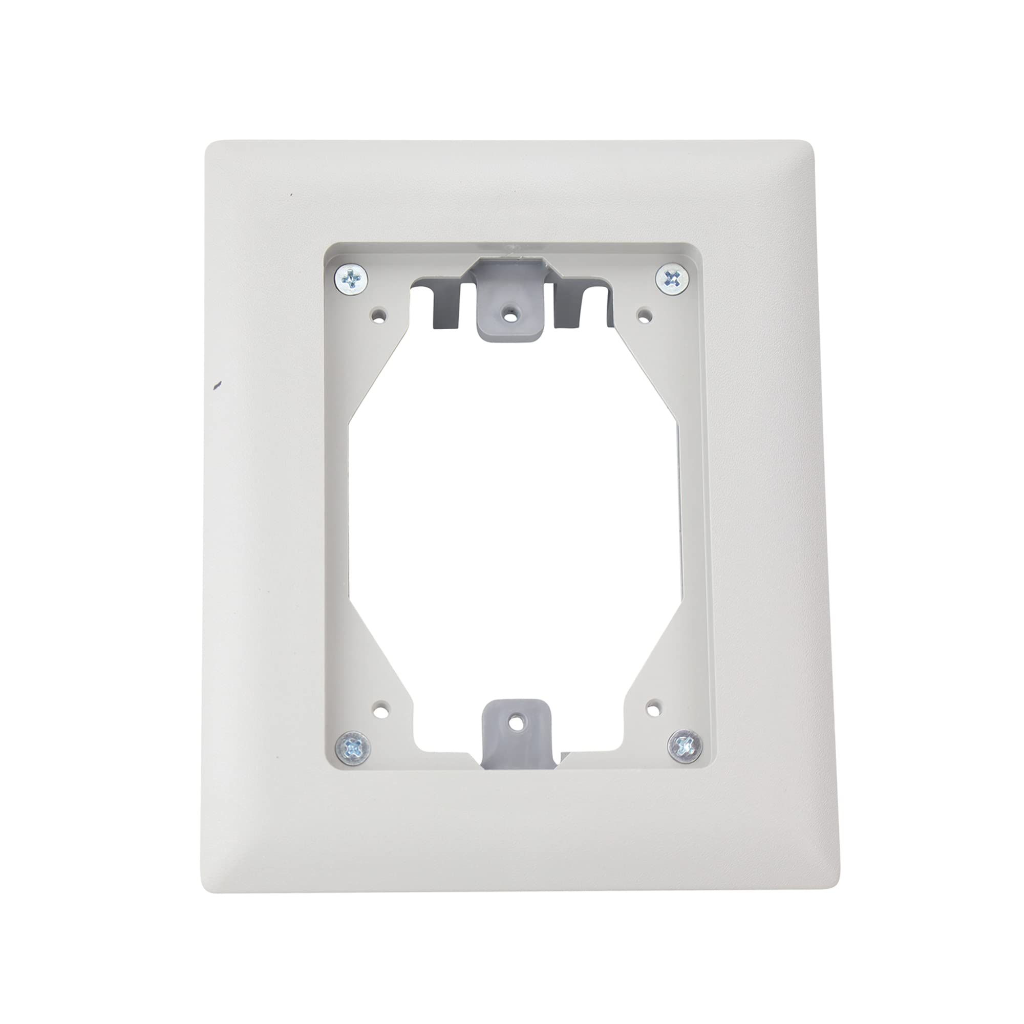 Hubbell Wiring Device-Kellems PFBRFGY1 Floor Box Carpet Flange, 1-Gang,Gray