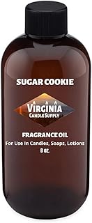 Sugar Cookie Fragrance Oil (Our Version of The Brand Name) (8 oz Bottle) for Candle Making, Soap Making, Tart Making, Room Sprays, Lotions, Car Fresheners, Slime, Bath Bombs, Warmers……
