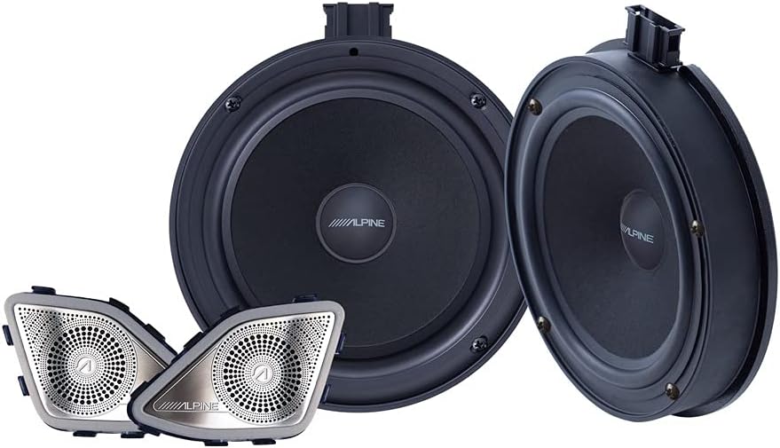 Alpine Car Audio SPC-106T61 16.5cm Component Speaker System UPGRADE for Volkswagen T6.1