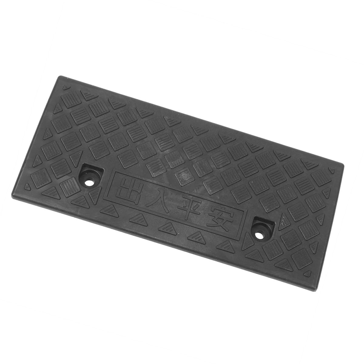 Rampa para Ruedas de Coche de 5 CM Textura Antideslizante Grabada, Ligera para Accesos Hogar y Rampas para Scooters