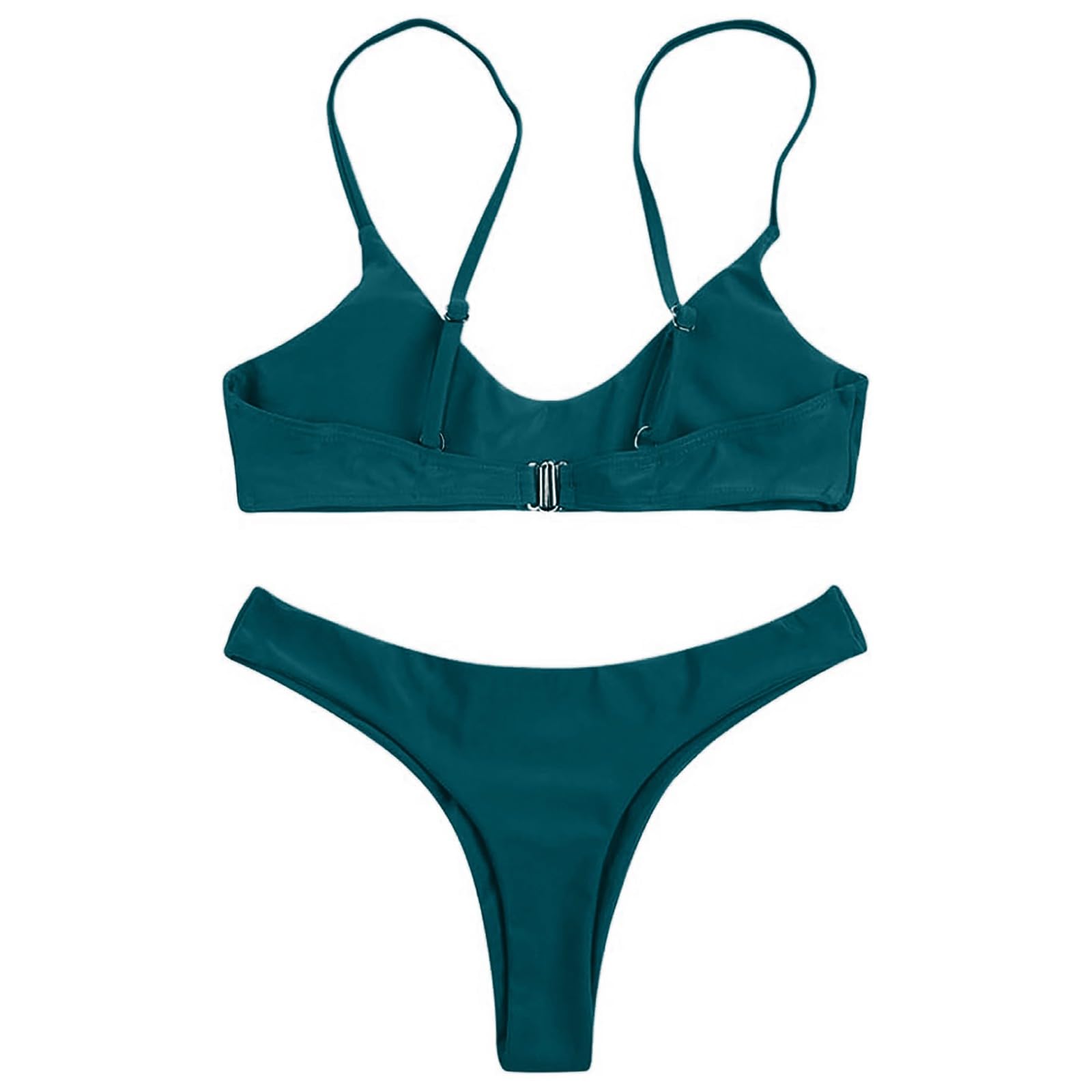 Generisch Bikini para mujer, traje de baño, traje de baño para mujer, sujetador acolchado, vendaje, bikini