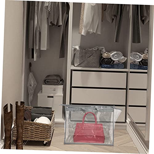 COLLBATH 1Pc Saco Saco De Pó Bolsas Transparentes Bolsa De Armazenamento Bolsa De Armazenamento De B