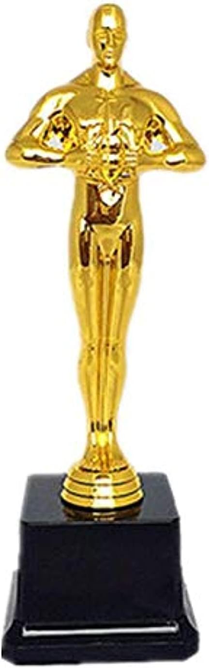 Gold Award Trophies, Trophy Statues - Oscar Statues - Oscar Trophy Award for Party Celebrations, Ceremony, Appreciation Gift, Sport Awards, Olympic Academy Awards, Oscar Party Supplies