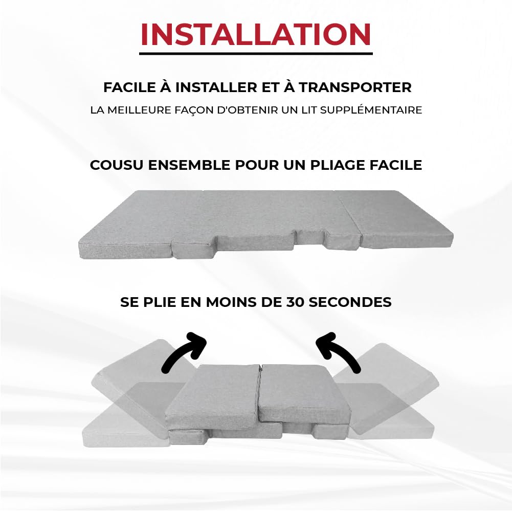 Matelas pliant lit avant pour Iveco Daily (2007-2024)