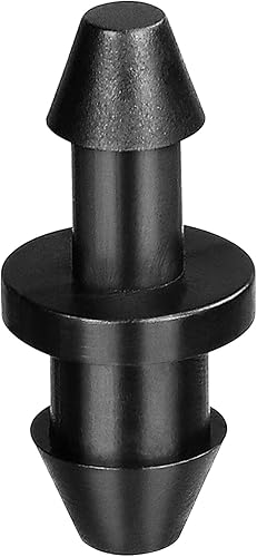 Miniatura 1 de JAYEE 50 piezas de accesorios de tubo de goteo de 14 de pulgada, cierre de extremo de púas de riego por goteo de 14 de pulgada para sistemas de