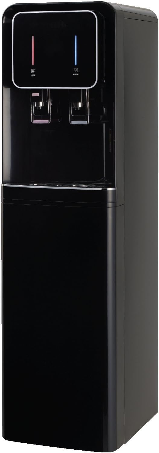 Reverse Osmosis Hot/Cold Pour Water Cooler, Black