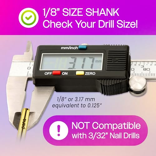 PANA 1/8" LARGE FLAT TOP SAFETY CARBIDE DRILL BIT miniatura 3