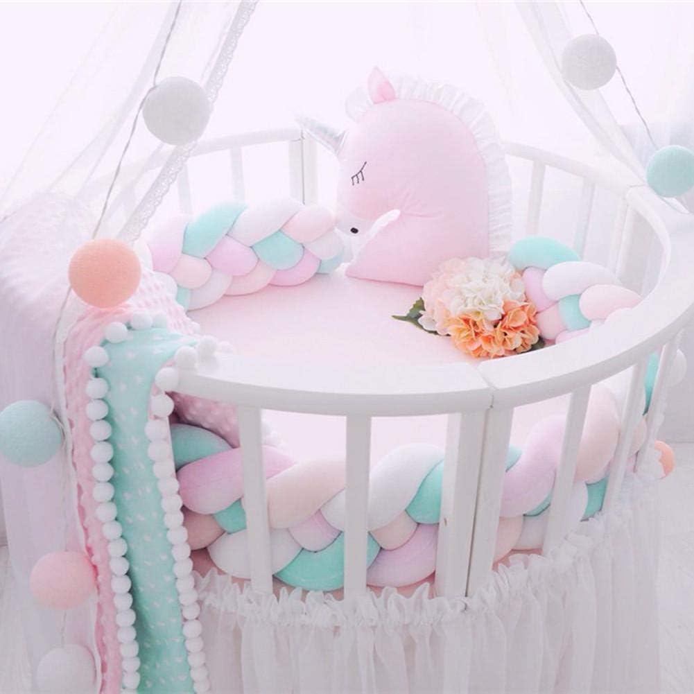 Tour De Lit Bebe Coussin Serpent Coussin Tresse Pare Chocs Velours Coussin Long Oiseau Fait A La Main Protection Bebe Securite Pour Bebe Bumpers Tresses 2cm 86 6inch Accessoires De Literie Com Tours De Lit