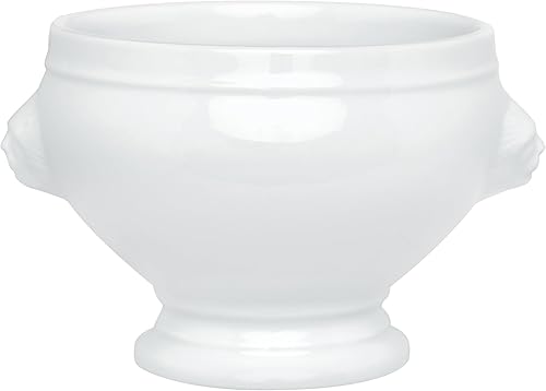 Miniatura 27 de HIC Kitchen HIC Tazón, individual, 28 onzas, porcelana blanca fina