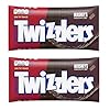 Twizzlers Chocolate Flavored Twists - Pack of 2-12 oz Bags - Low Fat Snacks - Fun to Share - Classic Treats for the Whole Family
