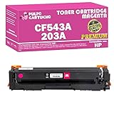Contenido: Toner Genérico Reemplazo de HP CF543A Premium Magenta Premium