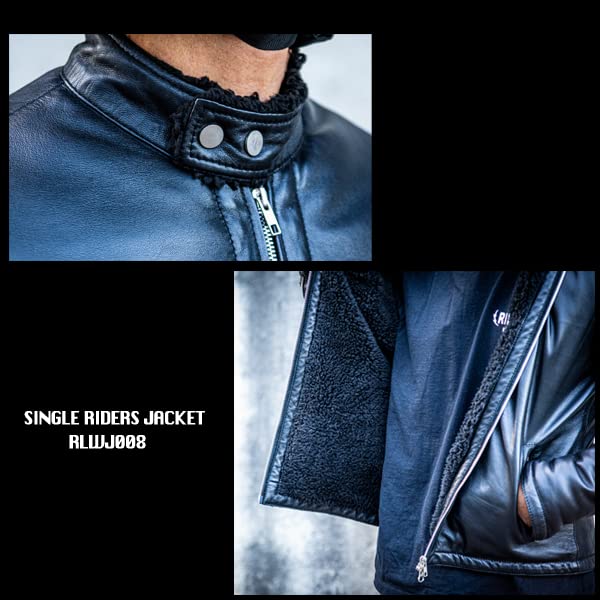 わかぞうRIDEZ シングルライダースジャケット　RLJ102A　XL わかぞうRIDEZ シングルライダースジャケット RLJ102A XL わかぞう