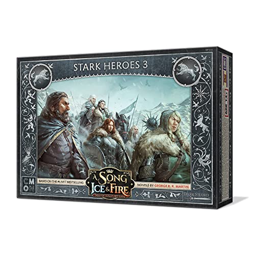 Stark Heroes 3 figurines de collection CMON SIF avec sculptures haute précision