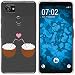 Produktbild PhoneNatic Case kompatibel mit Google Pixel 2 XL Silikon-Hülle Sommer Coconuts M3