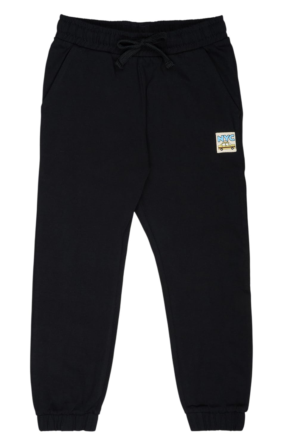Pantaloons Junior Boys Cotton Solid Jogger | Drawstring Waist | Regular Fit | Ages 2–8 Years-picture-15
