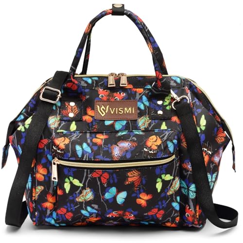 Image of VISMIINTREND Mini Diaper Bag for Baby | Small Nappy Bags for Mother | Maternity Travel Handbag | Hospital Bags for Mom | Baby Shower Gift for Mom | Gifts for New Born Baby Boy Girl