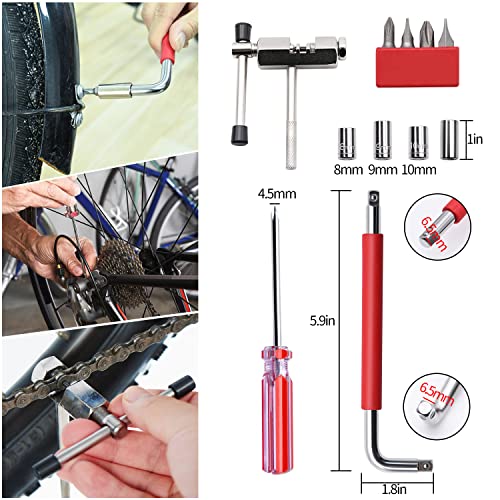 Ruby.Q RU-0035 Bike Tool Kit, 44Pcs Professional Bike Repair Tool Kit thumb #4