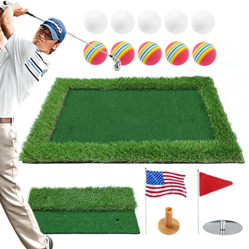 Terrain de golf flottant avec kit de jeu complet pour piscine