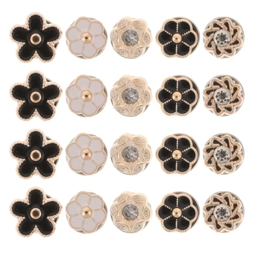 HANABASS �Ԃ̃u���[�`�s�� ���O���\�ȃ{�^�� 20�Z�b�g �t�����[���y���s�� ����ߑ��A�N�Z�T���[�p ���ʃf�U�C�� �v���[���g����