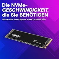 Crucial P3 500GB M.2 PCIe Gen3 NVMe Interne SSD 3D NAND, bis zu 3500MB/s - CT500P3SSD8 – Ansicht 6