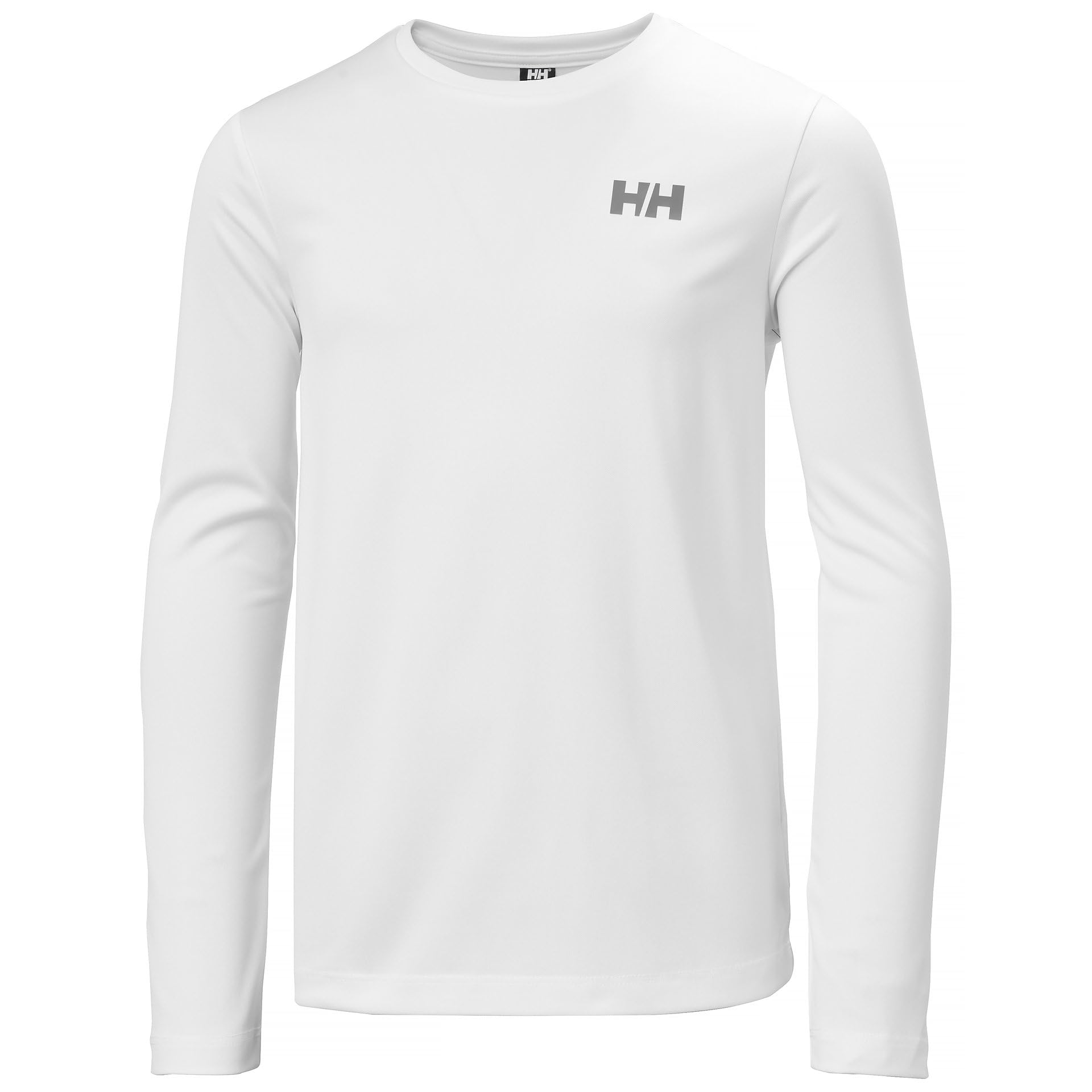 Helly Hansen Unisex White Junior Jr Hh Tech Ls Crew, 13