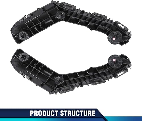 Miniatura 276 de PIT66 Soporte de parachoques delantero compatible con Hyundai Sonata 2011-2015 2 piezas soporte de parachoques delantero izquierdo y derecho