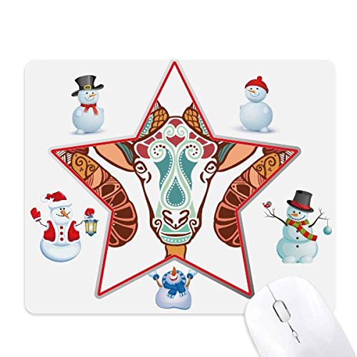 Tapis de souris星座Bélier antidérapant contre fatigue poignet