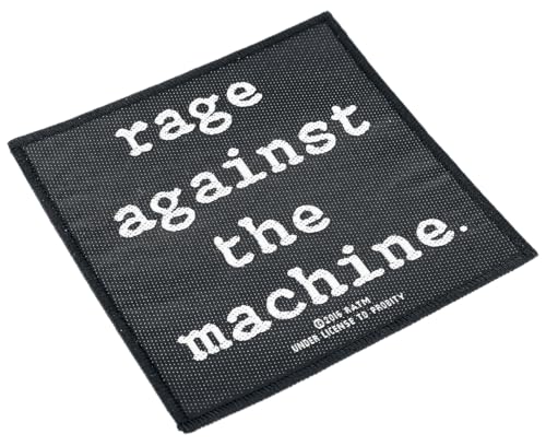 Rage Against The Machine Rage Against The Machine Sin clasificar Parche negro-blanco 100% poliéster - imagen 3