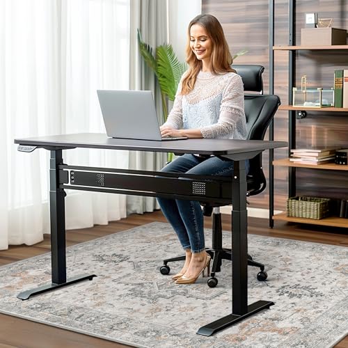 48x60-Office-Chair-Mat-for-Hardwood-Tile-Floor-Under-Desk-Carpet-Protector-for-Rolling-Computer-Chair-Mat-Machine-Washable-Area-Rug-Anti-Slip-15-Thick-Low-Pile-Thin-Vinyl-Floor-Mat-Taupe