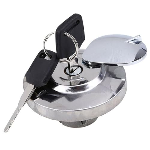 Motorcycle Locking Gas Cap for Honda VT600C VT750C VT1100C VT1300 VF750C CMX250C CMX450C Rebel Shadow Spirit Magna Sabre 250 450 750 1100 1300 with 2 Keys,Replacement Fuel Tank Lid Cover
