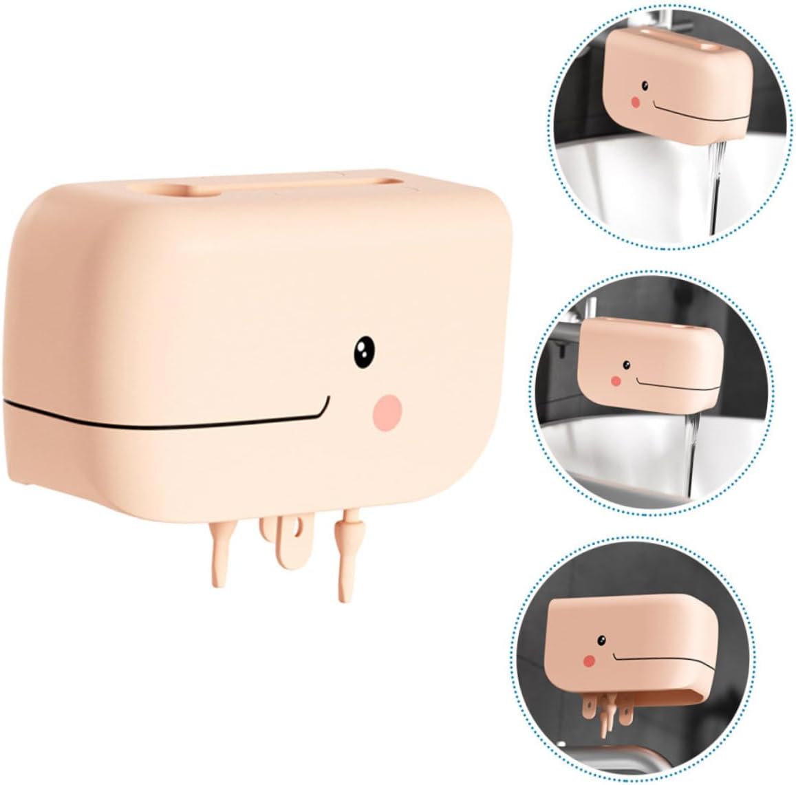 Milisten Cute Whale Bathtub Faucet Protector for Spout Cover for Safety Adorable Easy Installation Fits Faucets for Bath