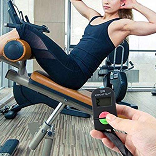 Contador eletrônico do dedo, contagem rearmável do contador da indicação digital do LCD do dígito