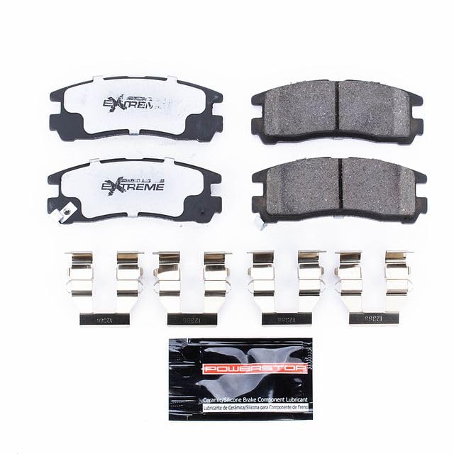 Image of PowerStop Z26 Performance Carbon Fiber Ceramic Brake Pads Rear Z26-383