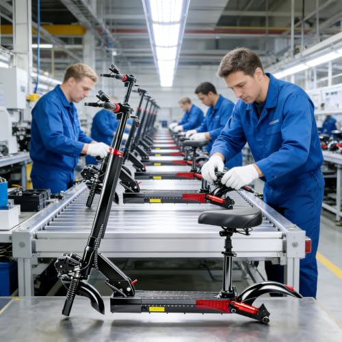 1200W Folding Scooter with Seat