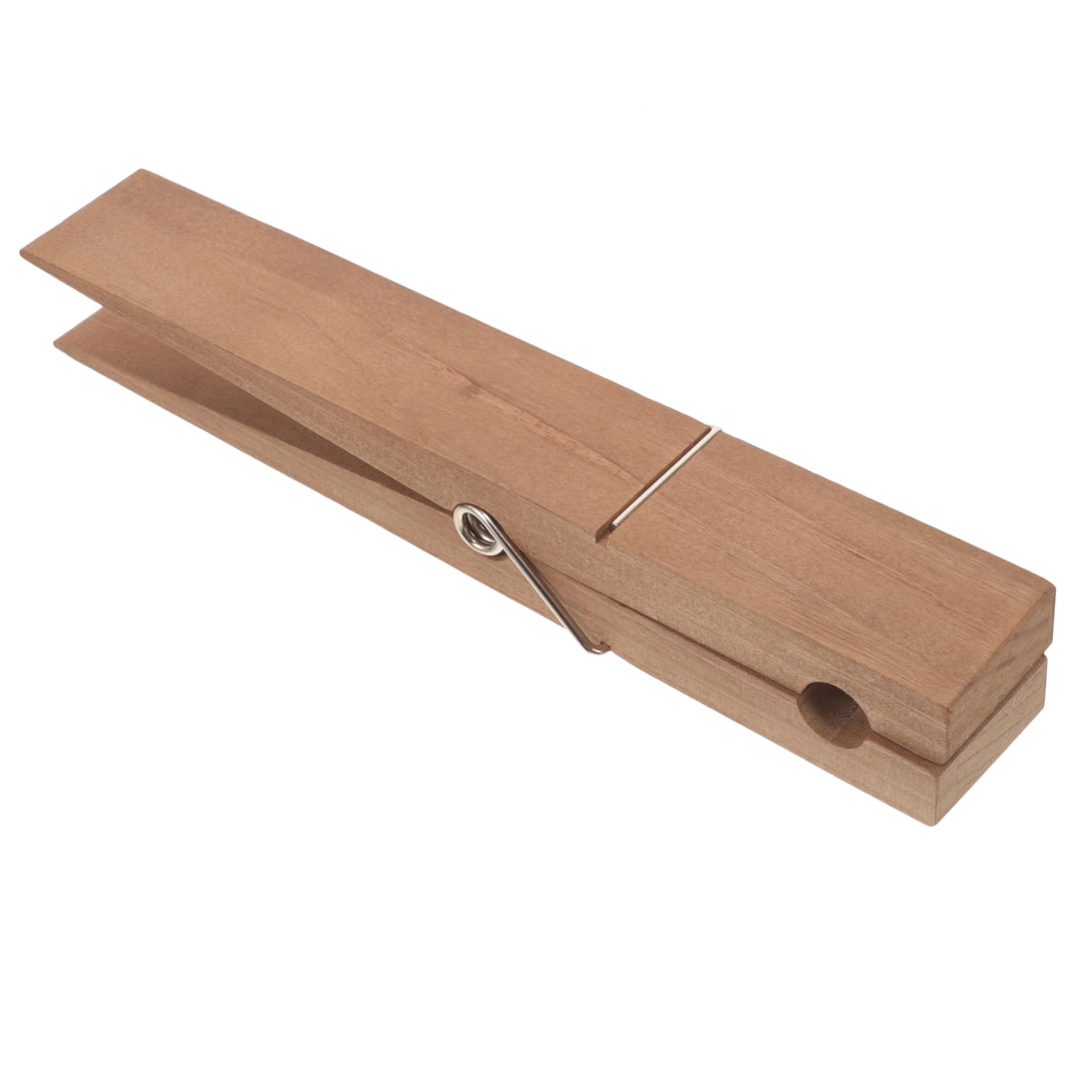 MAGICLULU 5 Pezzi Di Mollette Da Bucato in Legno Di Grandi Dimensioni Per Asciugamani Da Bagno Stendibiancheria Resistente Installazione Comoda