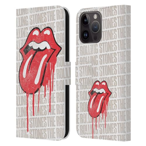 Carcasa de Cuero iPhone 15 Pro Max para Amantes del Rock y Estilo Urbano