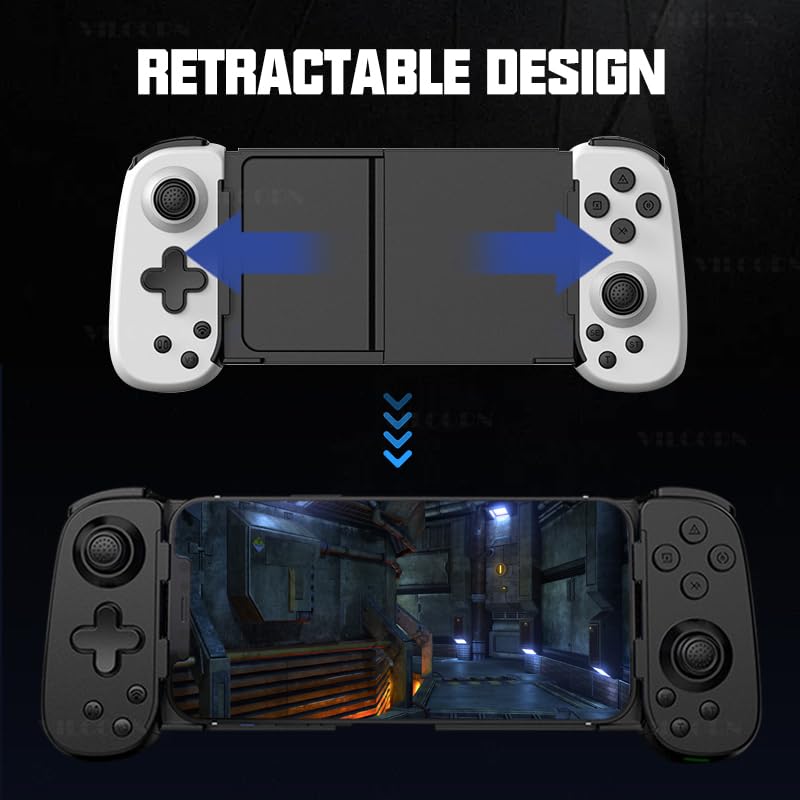 VILCORN controller showing Turbo and Macro Programming features with instructions.